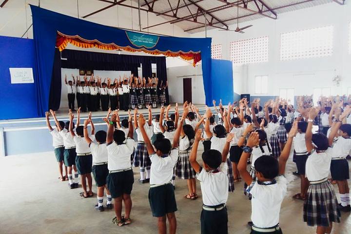 Crossroads Central School-Yoga Day