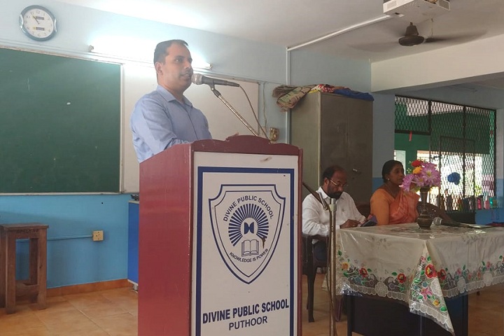 Divine Public School-National reading day