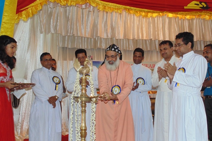 Fr Thomas Porukara Central School-Lighting the lamp