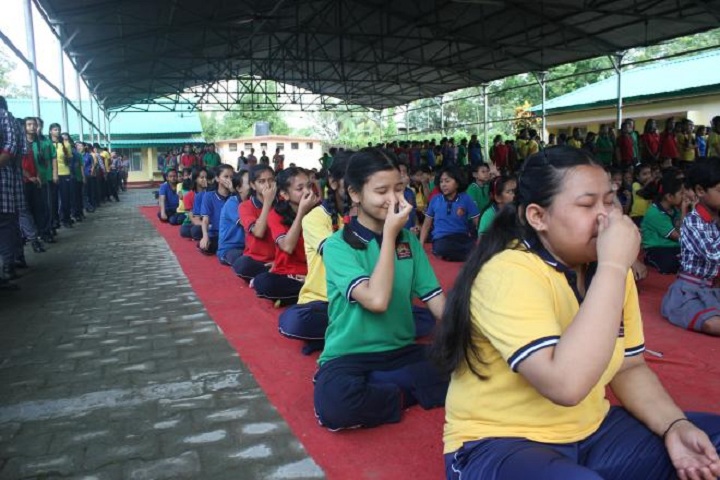 Kendriya Vidyalaya-Yoga Day