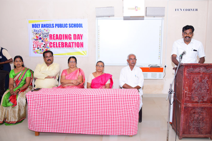 Holy Angels Public School-Reading Day Celebrations