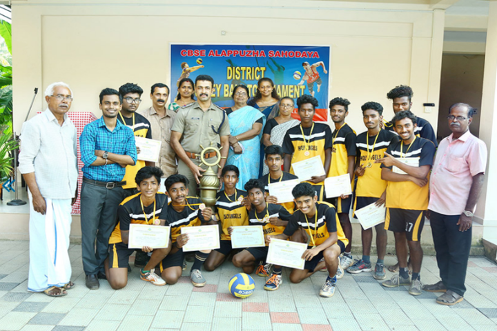 Holy Angels Public School-Vollyball Champions