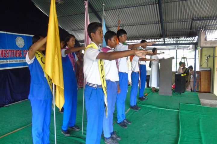 Isabella De Rosis Public School-Investiture Ceremony