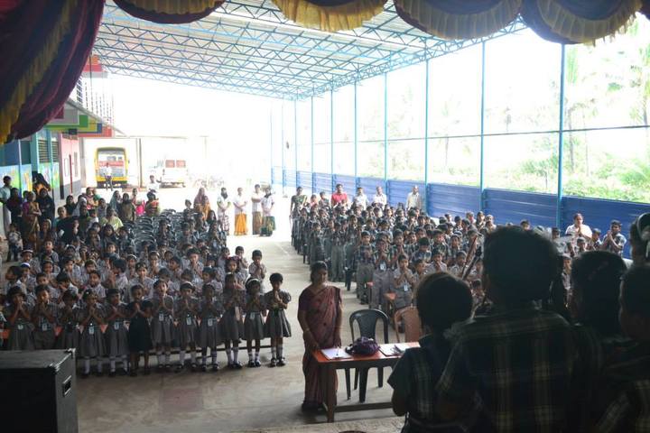 J and J English Medium School-Assembly
