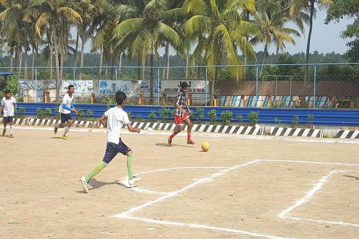 J and J English Medium School-Football Court