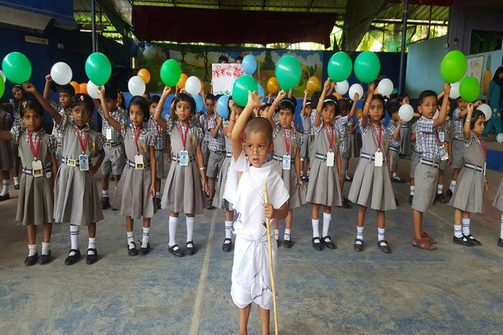 J and J English Medium School-Independence Day