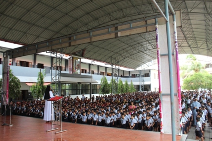 Jaimatha English Medium School-Assembly
