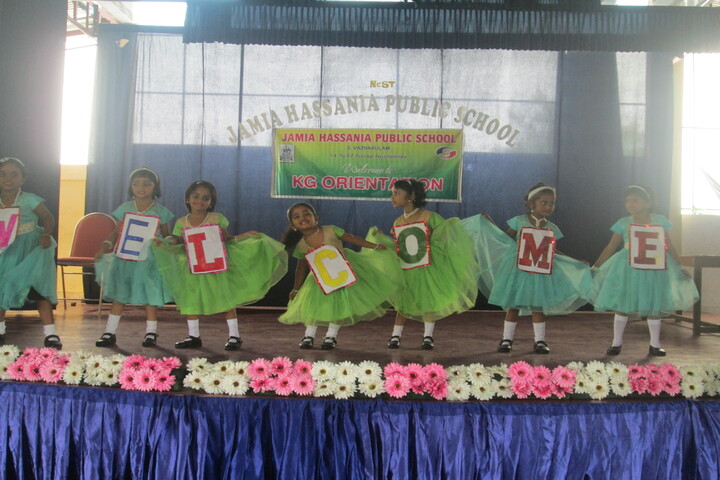 Jamia Hassania Public School-Orientation