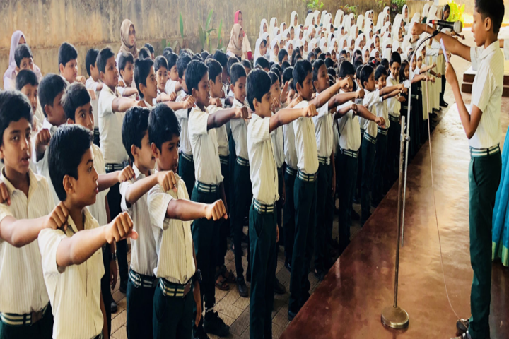 Jamia Salafiya English School-Assembly