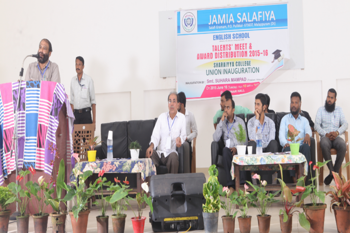 Jamia Salafiya English School-Talent Meet