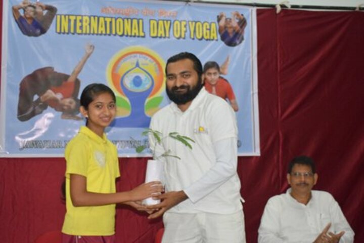 Jawahar Navodaya Vidyalaya-International Yoga Day