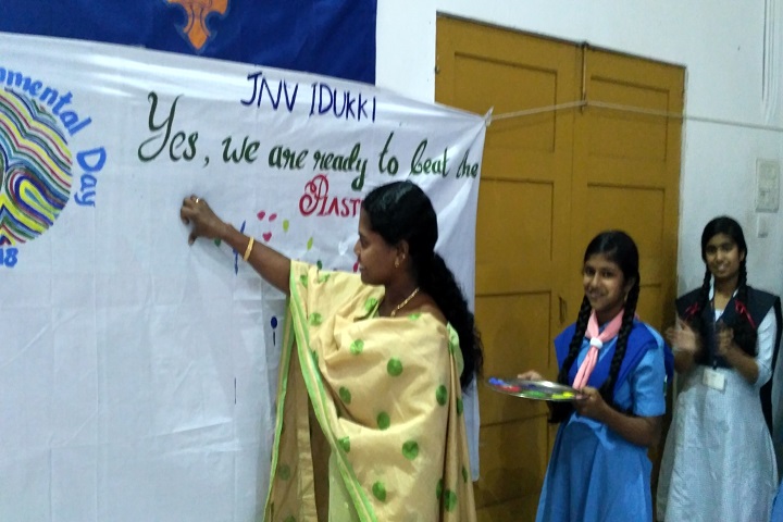 Jawahar Navodaya Vidyalaya-Envernomental Day Celebration