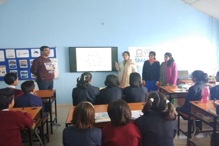 Jawahar Navodaya Vidyalaya-Classroom with teacher