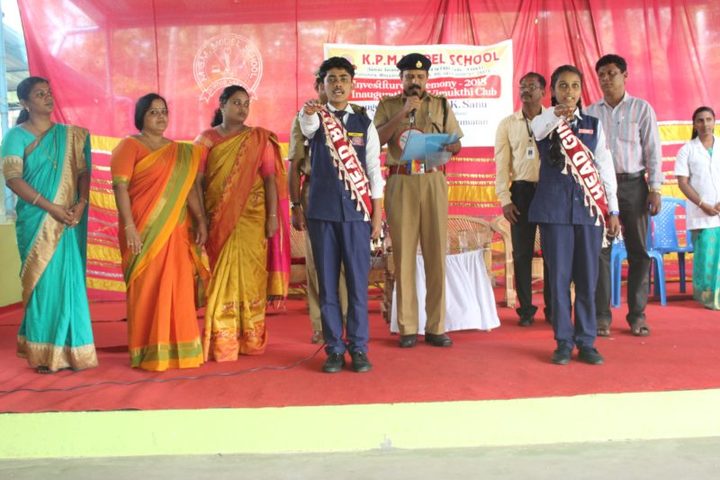 K P M Model School-Investiture Ceremony