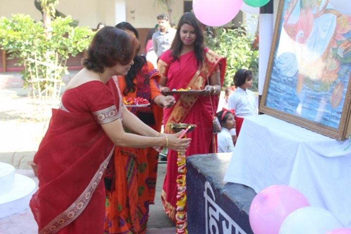 Kendriya Vidyalaya No 1- Lighting the lamp