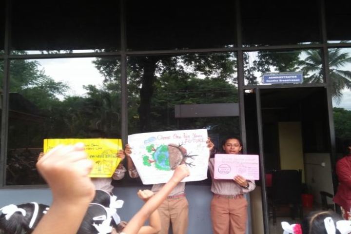 Krishana English Medium School-Earth Day