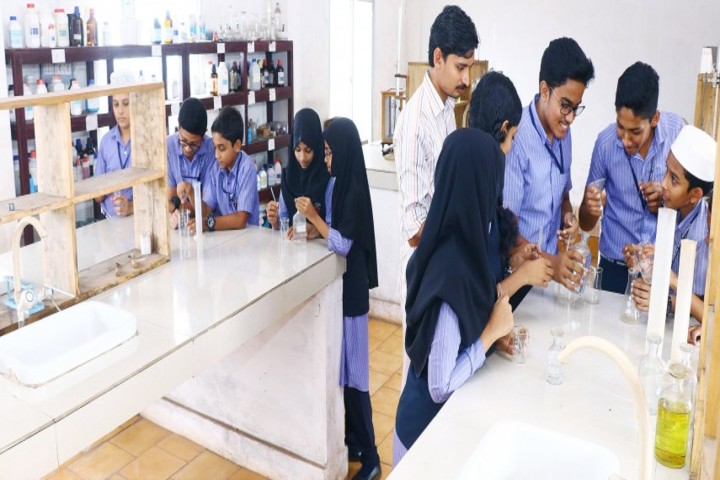 Latheefiya English School-Chemistry Lab