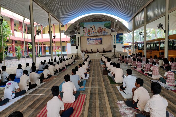 Lords Public School-Yoga Day
