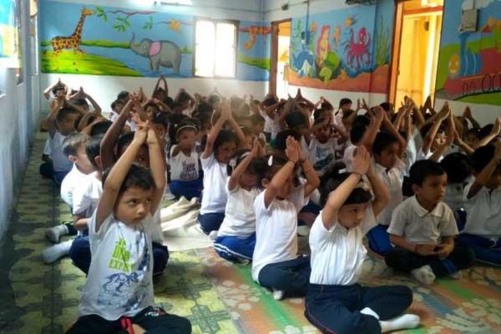 Maharshi Vidya Mandir-Yoga Day