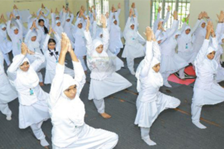 Madar English School-Yoga Day