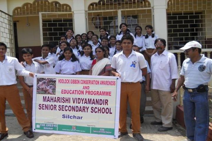 Maharshi Vidya Mandir- Hoolock Gibbon Conservation Awareness