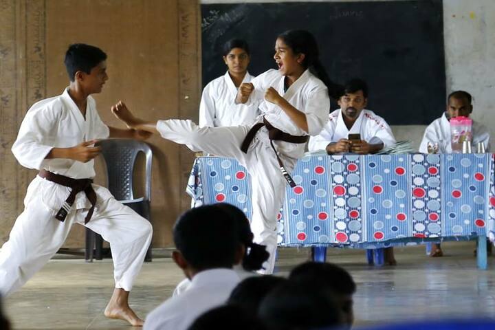 Marivanios Bethany Public School-karate Competition