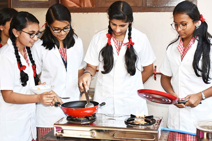 Marygiri English Medium School-Home Science Lab