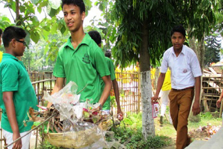 Mangaldai Maharishi Vidya Mandir-Swachha Bharat