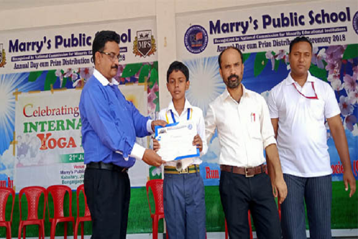 Marrys Public School-Achievment