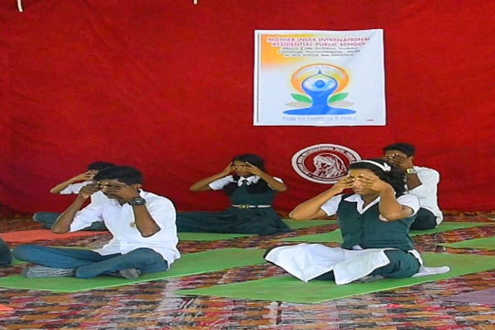 Mother India International Residential Public School-Yoga