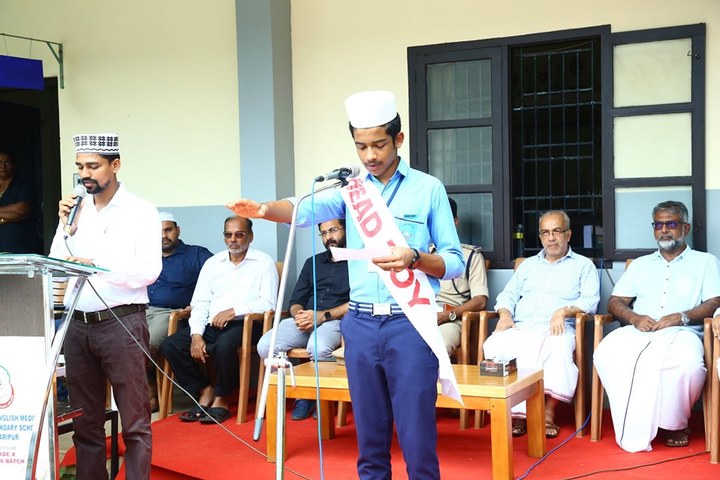 Mujamma English Medium School-Investiture Ceremony
