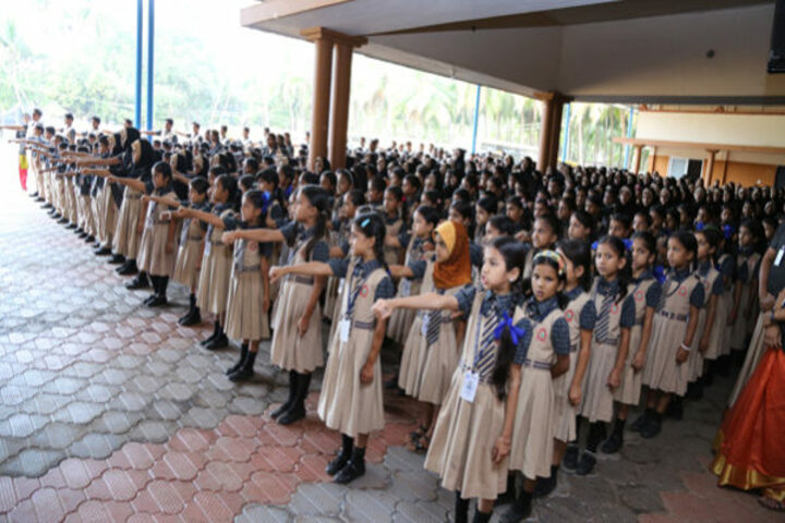 Myma English Medium School-Morning Assembly