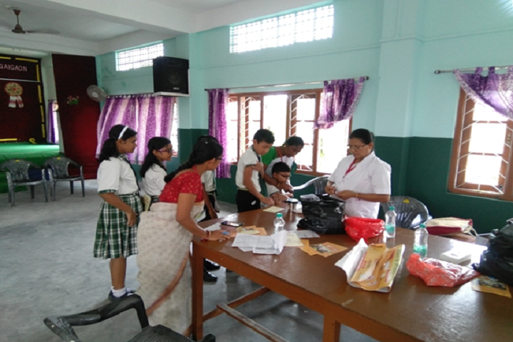 Montfort School- Medical Camp