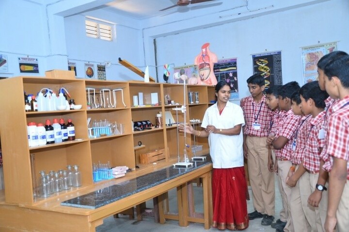 Nava Jyothy English Medium School-Science Lab