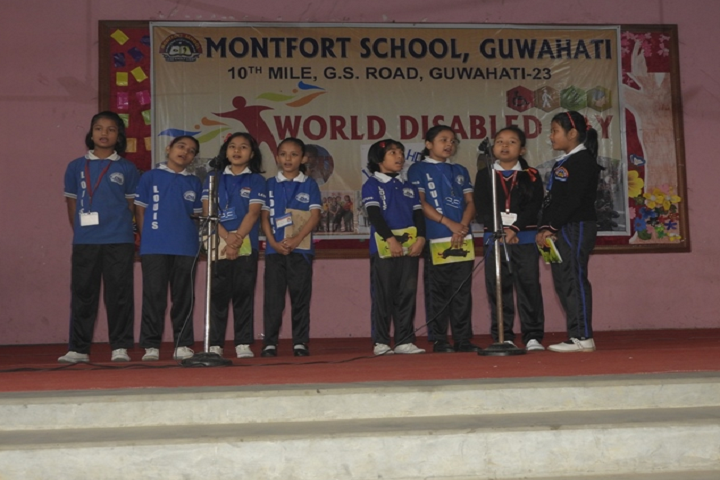 Montfort School-Singing