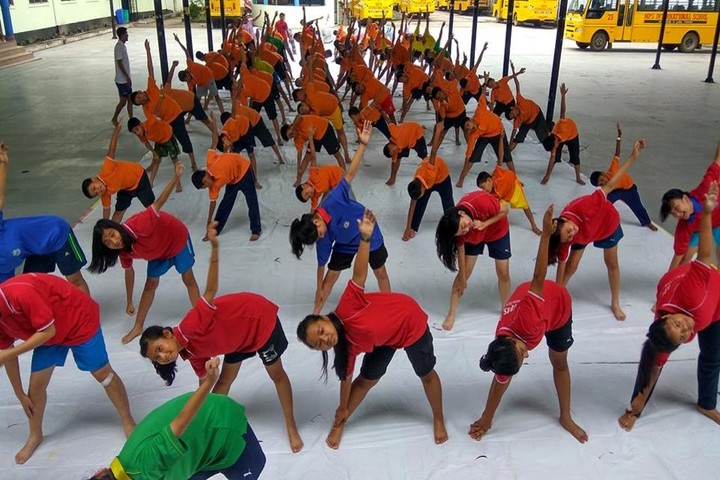 NPS international School- Yoga