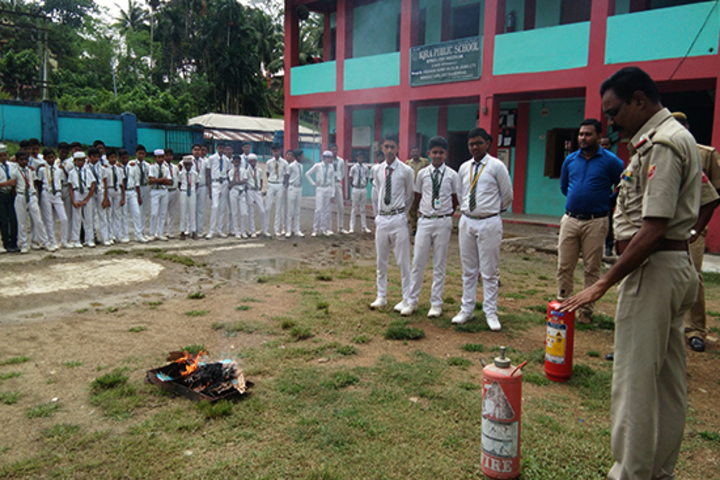 Iqra public school - Fire safety exercise