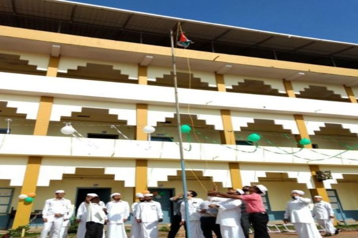 Sa Adiya English Medium Residential Senior Secondary School-Flag host