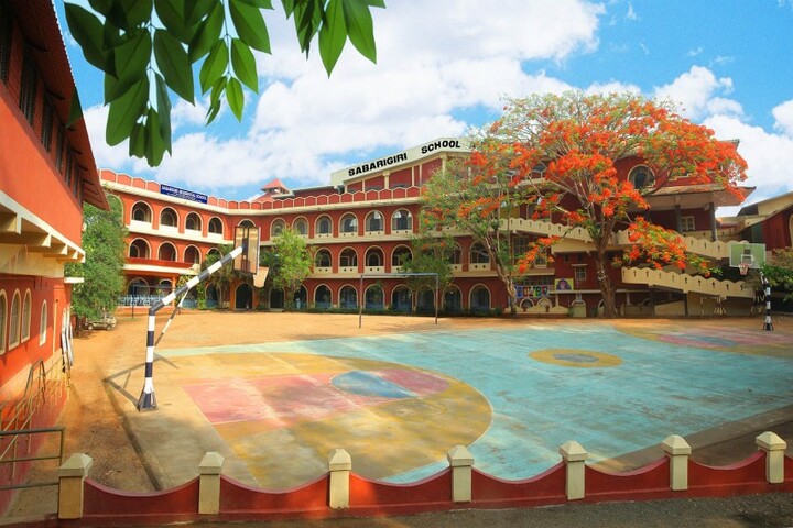 Sabarigiri English School-Basket ball ground