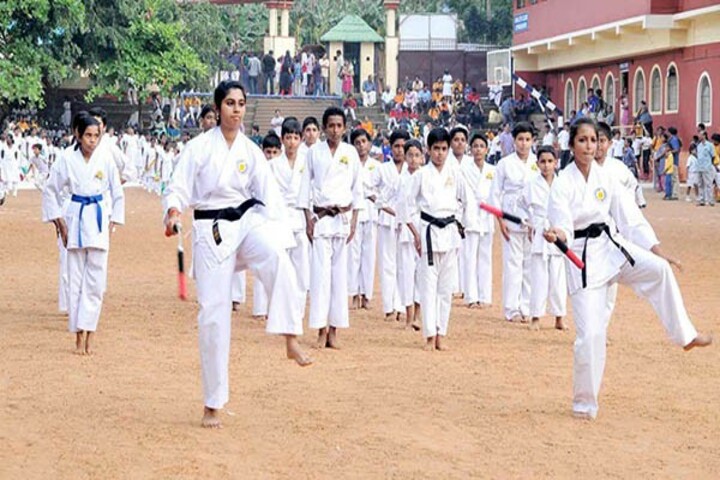 Sabarigiri English School-Karate