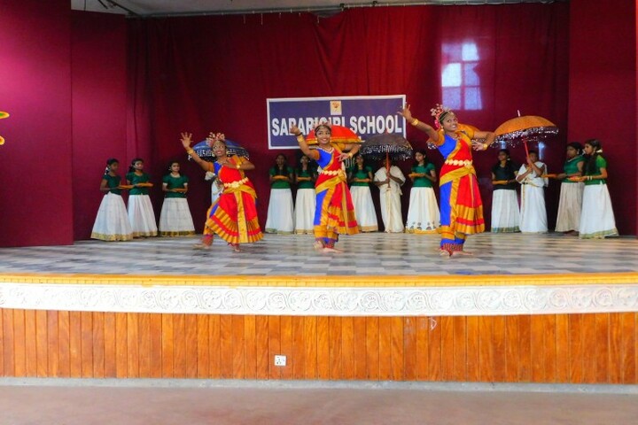 Sabarigiri English School-Traditional Dance