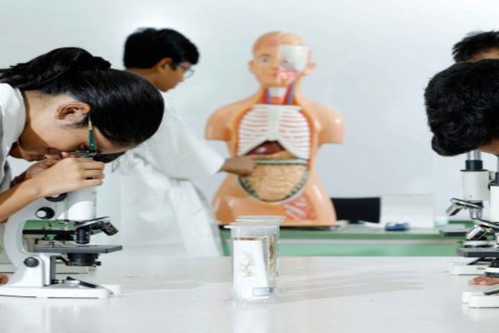 Sadhbhavana World School-Physics lab