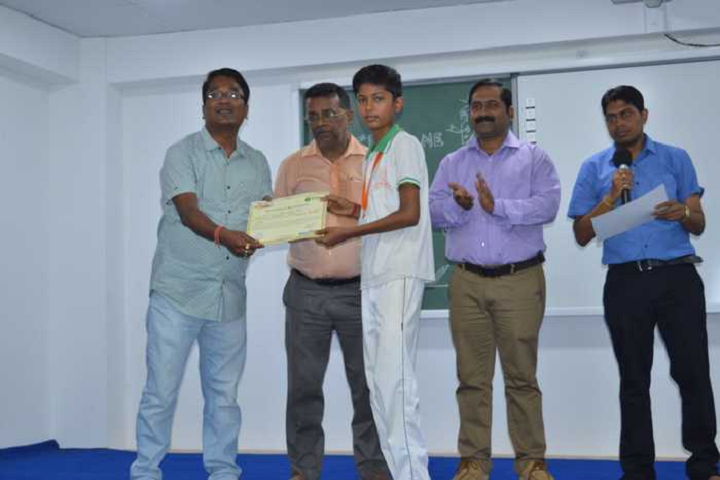 Pranabananda Vidyamandir-Receiving Certificate