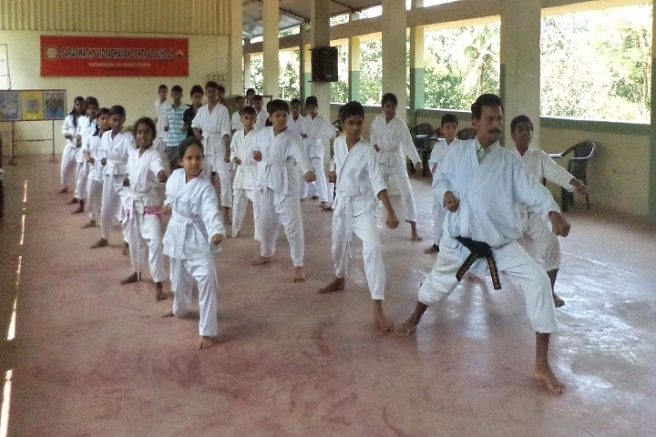 Saraswathy Vidya Bhavan Central School-Karate
