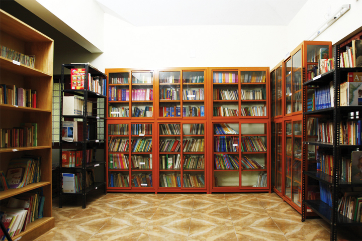 Shree Vidyadhiraja Seva Mission School-Library