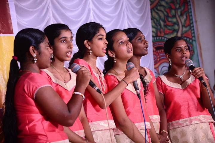 Shree Vidyadhiraja Seva Mission School-Singing