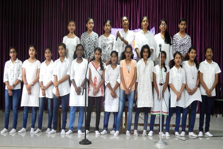 St Anns English Medium School-Singing Activity