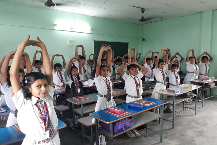 Shree Agrasen Academy-Classroom Yoga