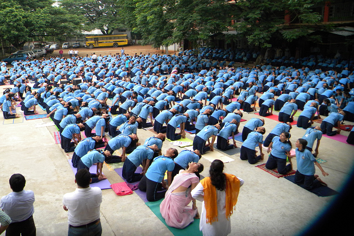 Shrimanta Shankar Academy- Yoga Day