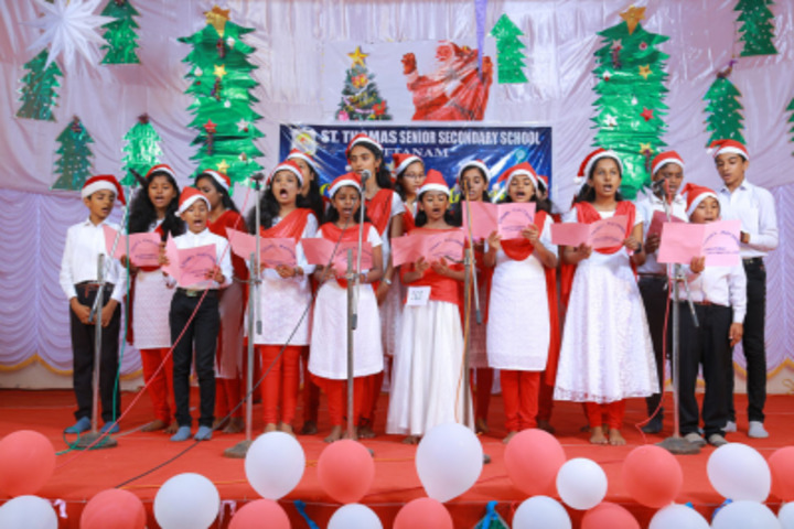 St Thomas English Medium School-Carol Singing